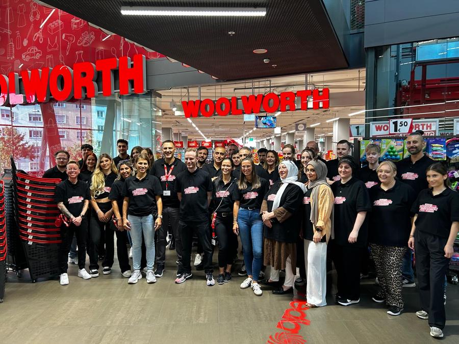 Woolworth-Eröffnung im Münchner Einkaufszentrum Das Einstein (Bild: Woolworth)