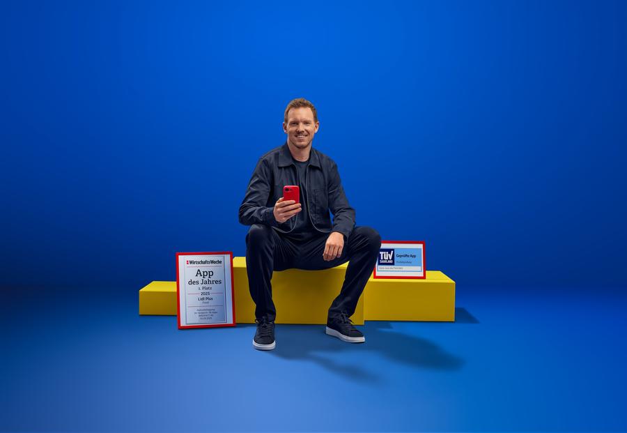 Julian Nagelsmann wirbt für Lidl Plus (Bild: lidl)