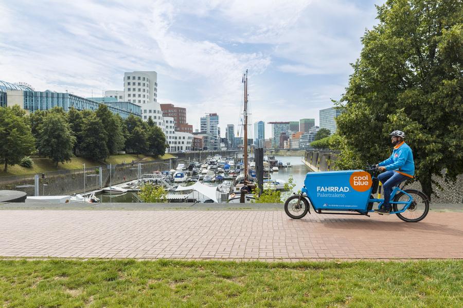 CoolblueRadelt: Lieferservice per Fahrrad (Coolblue)