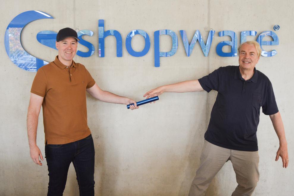 Wiljo Krechting, Georg Albrecht (Bild: shopware)
