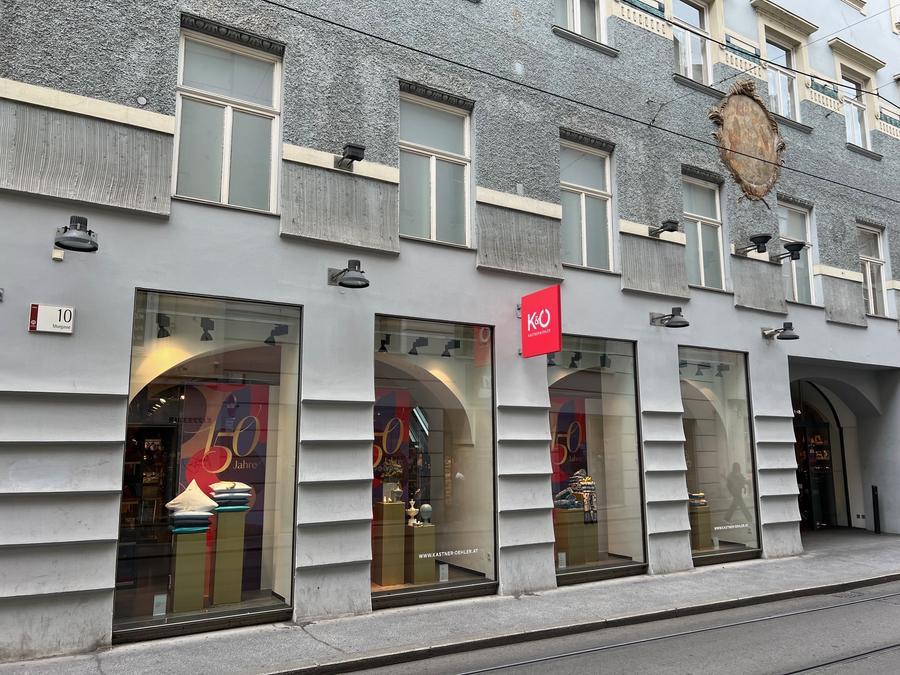 Aktuelle Ansicht des Kastner &#38; Öhler Jugendstilhauses in Graz (Bild: Kastner & Öhler)