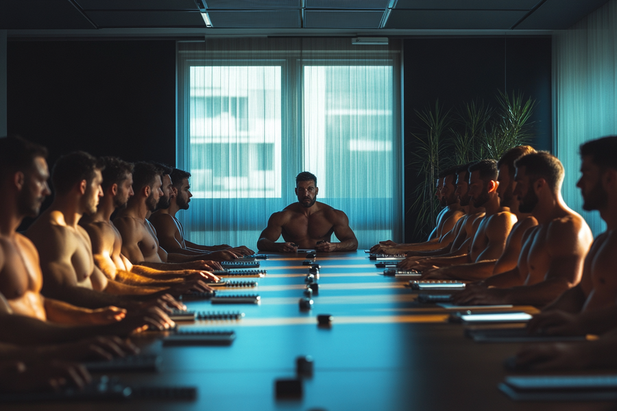 Nirgendwo geben Business-Kontakte so viel preis wie auf LinkedIn. (Sebastian Halm/Midjourney)
