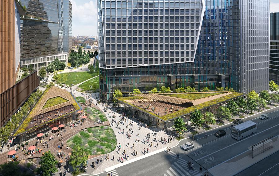 Amazons geplante Zentrale in Arlington - ein Milliardenprojekt (Amazon)
