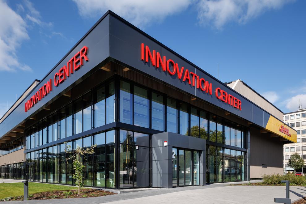 Das neue DHL Europe Innovation Center in Troisdorf (Außenansicht) (Bild: DHL)