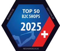 Top 50 B2C Shops Schweiz 2025