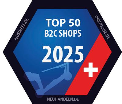 Top 50 B2C Shops Schweiz 2025