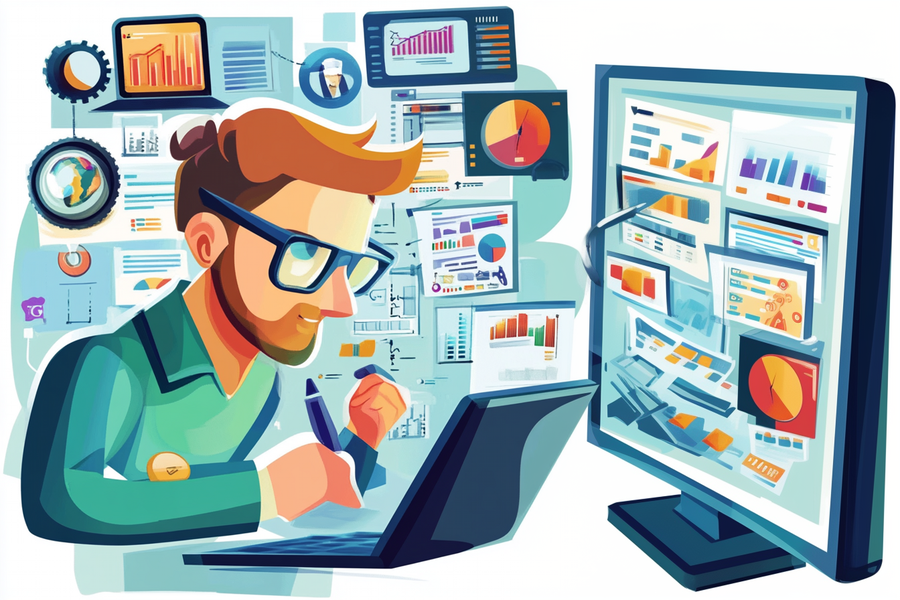 Ständige Neuerfindung bei laufendem Betrieb - SEO Agenturen in 2024/2025 (Sebastian Halm/Midjourney)