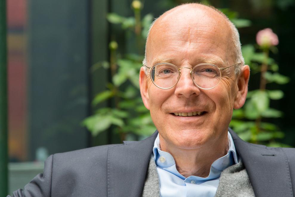 Markus Blessing, Beiratsvorsitzender bei Unzer, freut sich über tatkräftige Unterstützung. (Bild: Unzer)