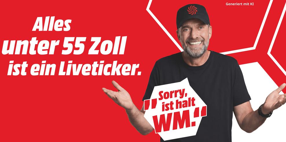Kampagnenmotiv von MediaMarktSaturn zur Fußball-WM (Bild: MediaMarktSaturn)