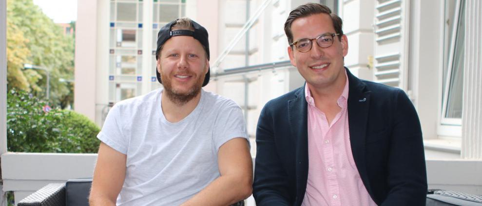 Sascha Coldewey und Dr._Dominik Benner (Bild: Schuhe24)