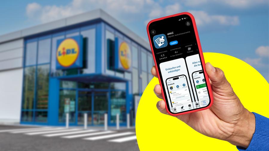 Als erster Lebensmitteleinzelhändler testet Lidl die neue Zoll-App &#34;dAKZ&#34;. (Bild: Lidl / Zoll)