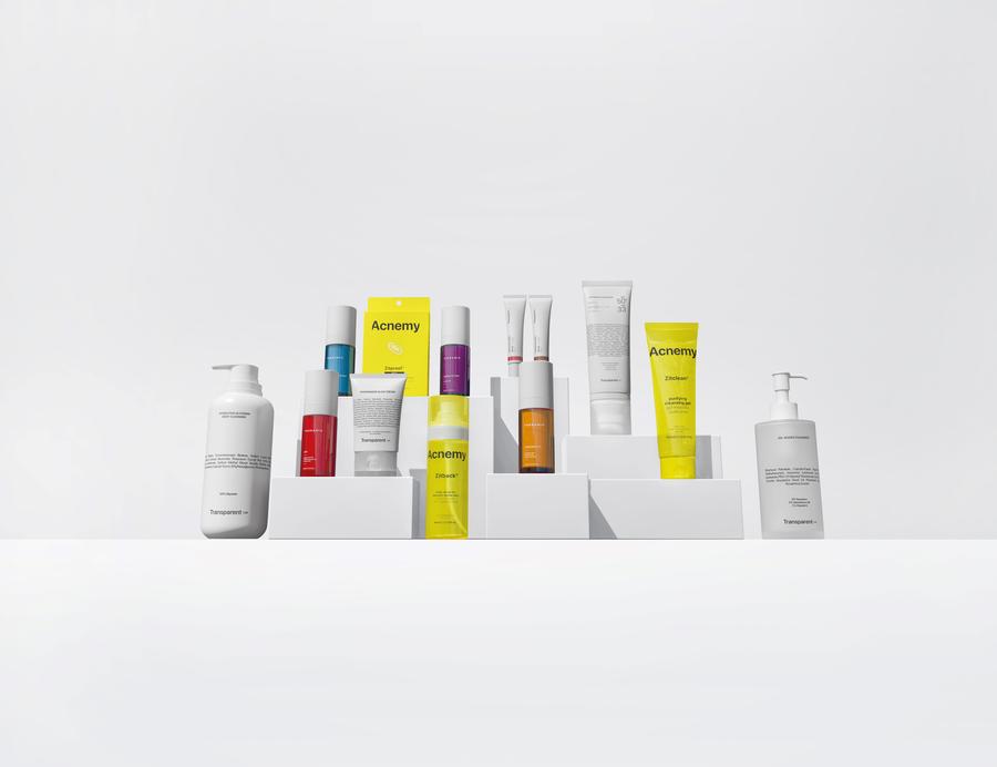 Niche Beauty Lab vertreibt wissenschaftlich fundierte Hautpflegeprodukte über die Marken Transparent Lab, Theramid und Acnemy (Bild: cosnova GmbH)