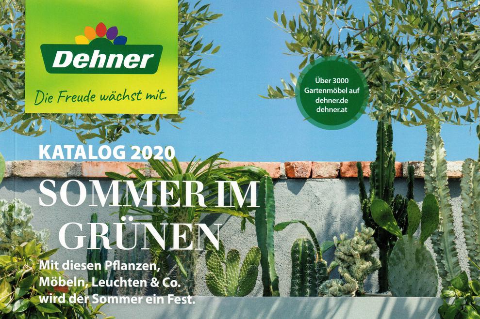 Dehner machte in seinem Katalog den Sommer zum Fest