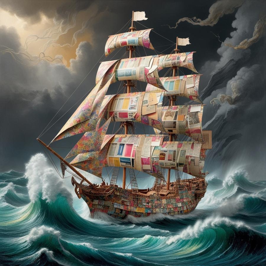 Das Katalog-Geschäft ist in schwerer See (Leonardo.ai/jg)