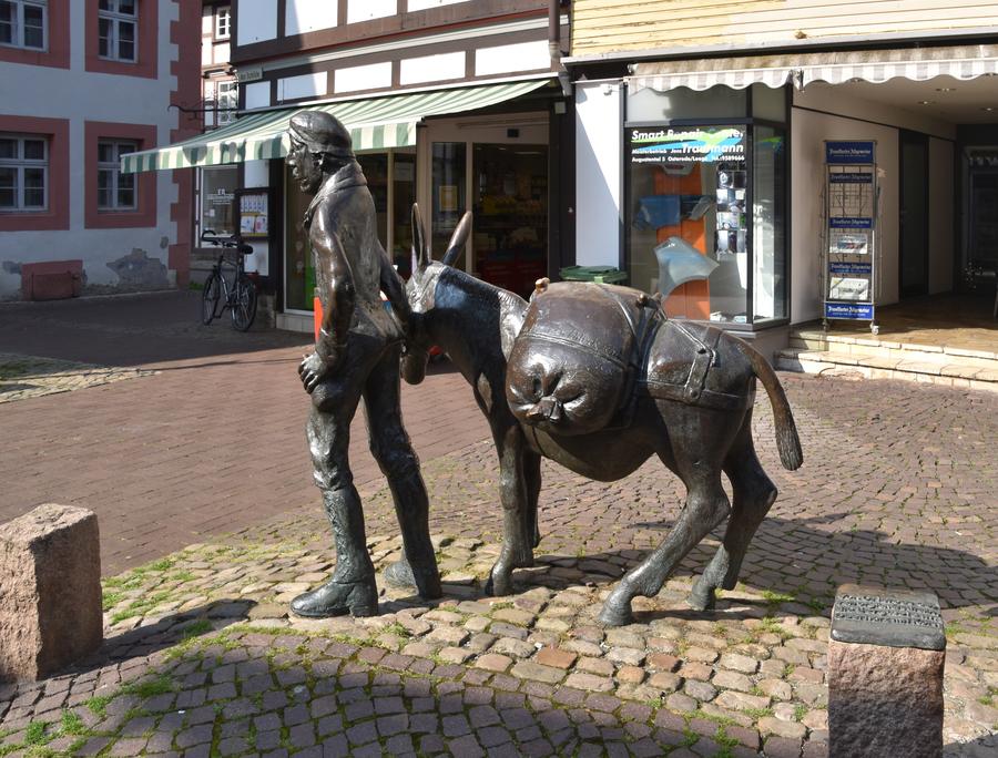 Eseltreiber Am Schilde (Osterode am Harz) (Bild: Wikimedia)