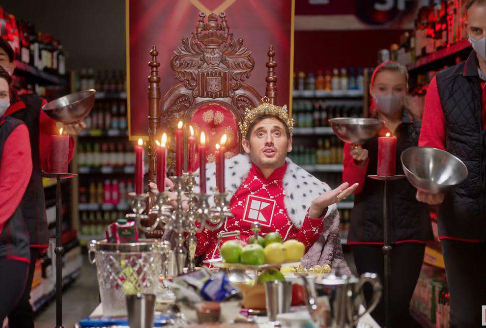 Kaufland punktet mit dem Spot ?Knig von Kaufland? in den sozialen Kanlen (Bild: Kaufland)