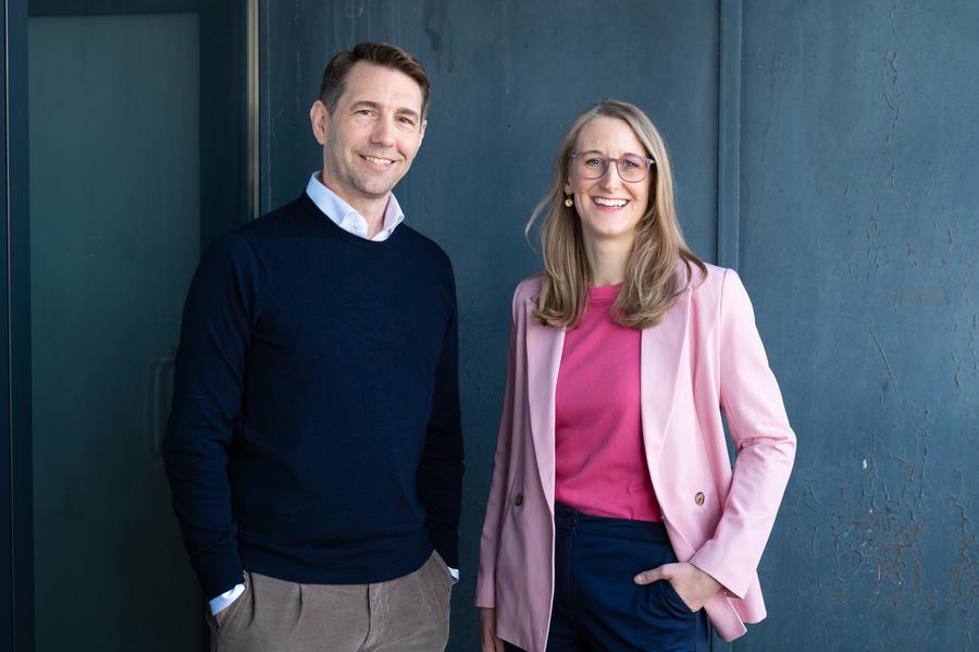 Sven Bange und Maike Conrads leiten die E-Commerce-Agentur Neuland. (Bild: Neuland)