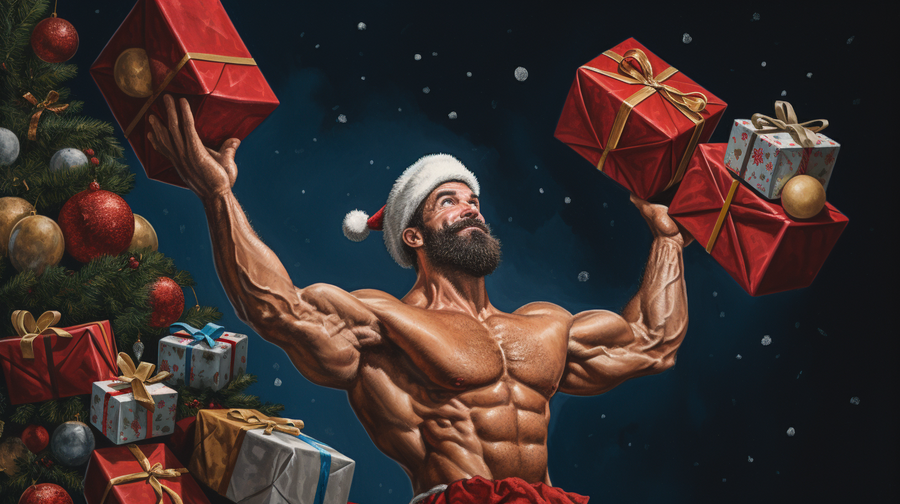 Starke Weihnachten sind in Aussicht (Midjourney/Sebastian Halm)