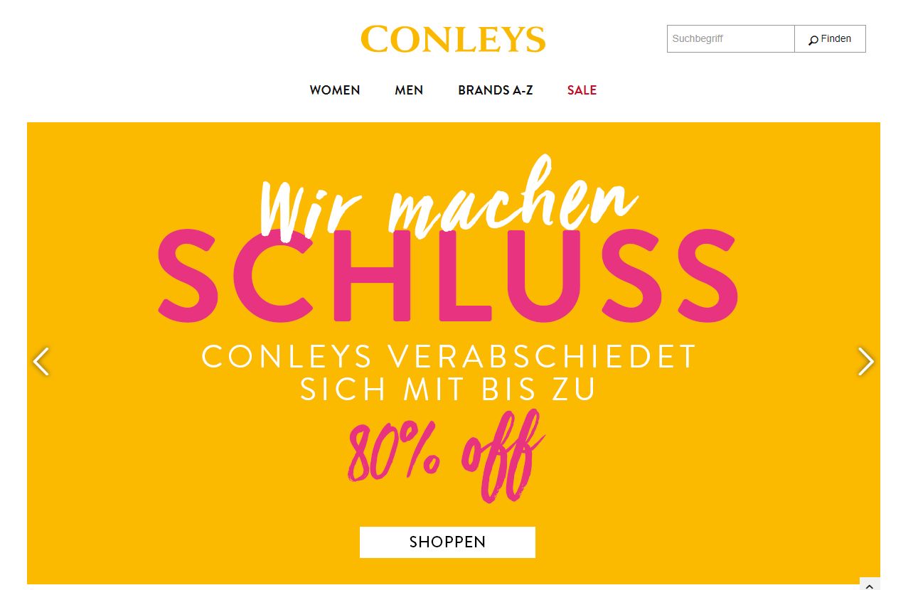 Conleys.de geht offline