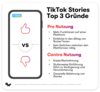 Preview von Die Top 3 Gründe für und wider TikTok-Stories
