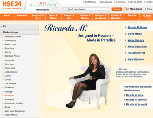 Ricarda M bei HSE24