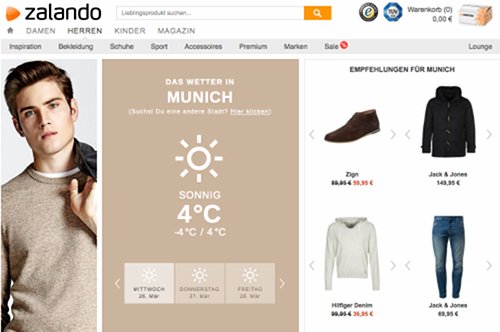 Zalando Outfit-Berater