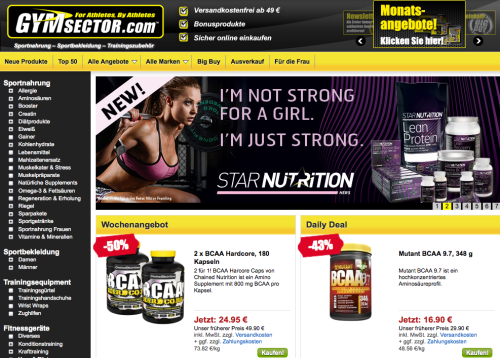 Gymsector-Shop sterreich