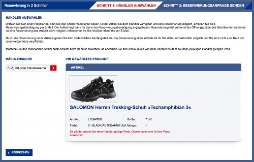 Intersport Online-Shop