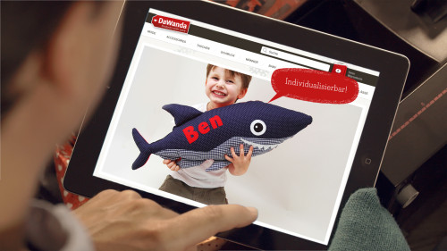 Online-Spot von DaWanda