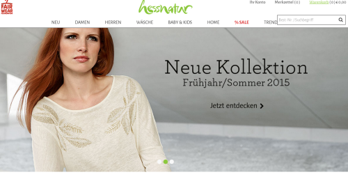 Hessnatur Online-Shop