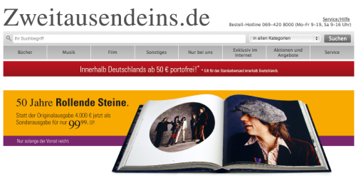 Zweitausendeins