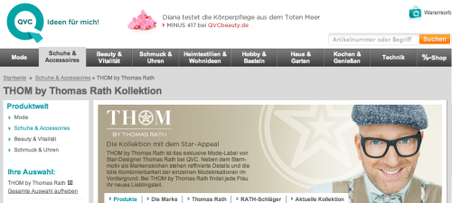 QVC-Mode von Thomas Rath