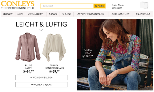Conleys Online-Shop