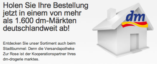 dm-Kooperation mit zur Rose