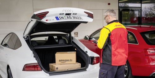 PKW-Belieferung von DHL