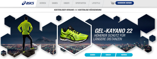 Asics Online-Shop
