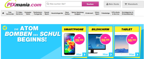 Pixmania Online-Shop