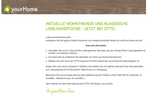 YourHome alte Version