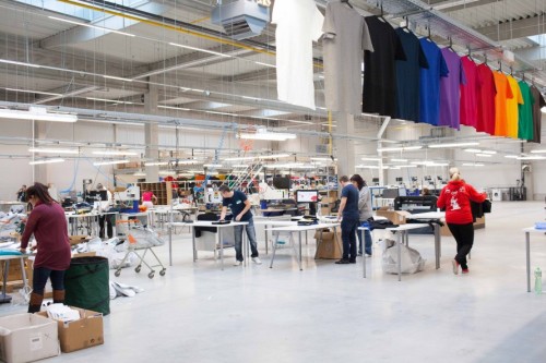 Spreadshirt-Produktion in Tschechien