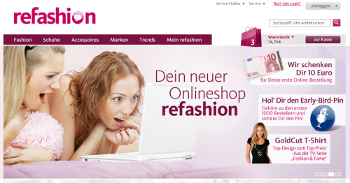Beim ersten Start war Refashion.de nur ein Jahr aktiv (Bild: Otto Group)