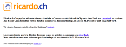 Ricardshops Offline