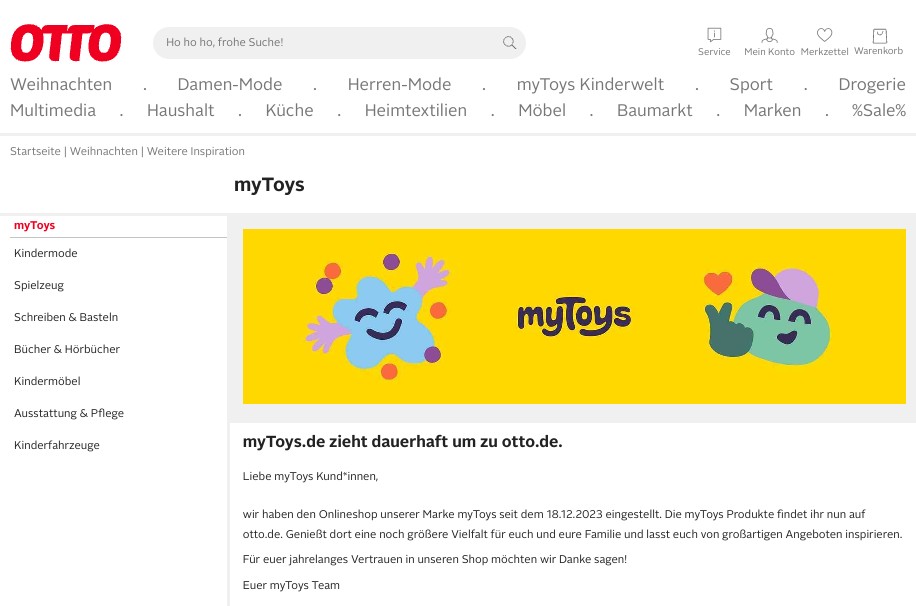 myToys bei Otto